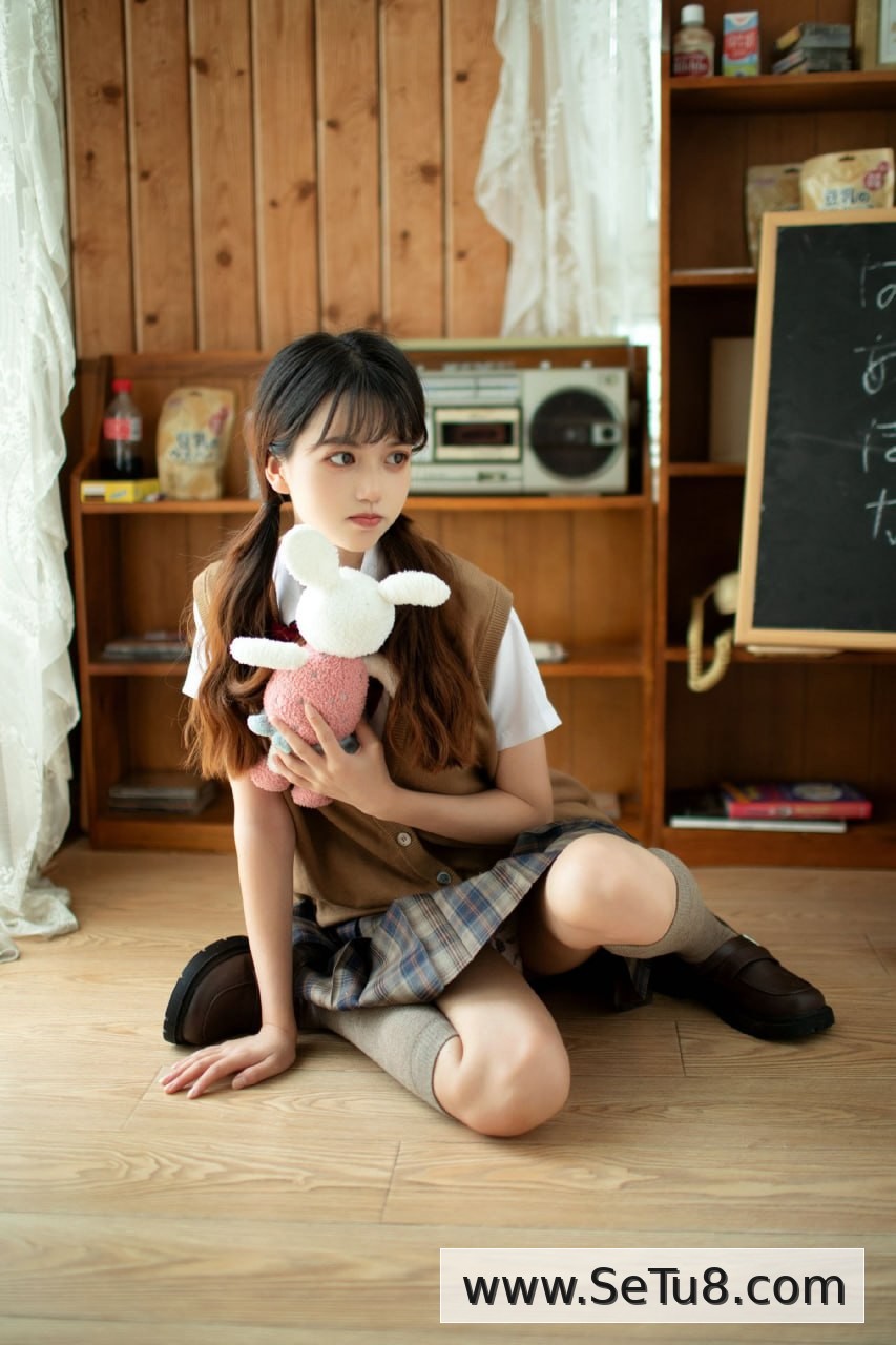 劳小白 校服jk 2