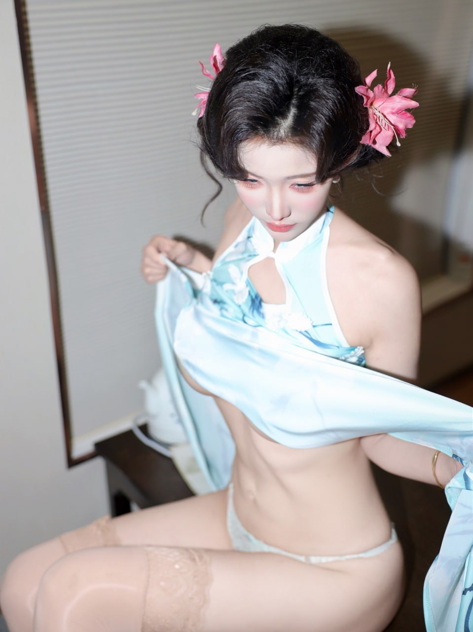 梨霜儿 性感旗袍 大尺度 1